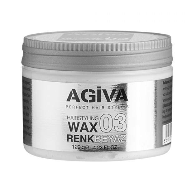 Agiva HairPigment Color Wax White 03 120g